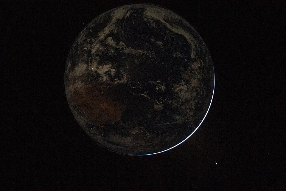 Dark side of Earth from Artemis II