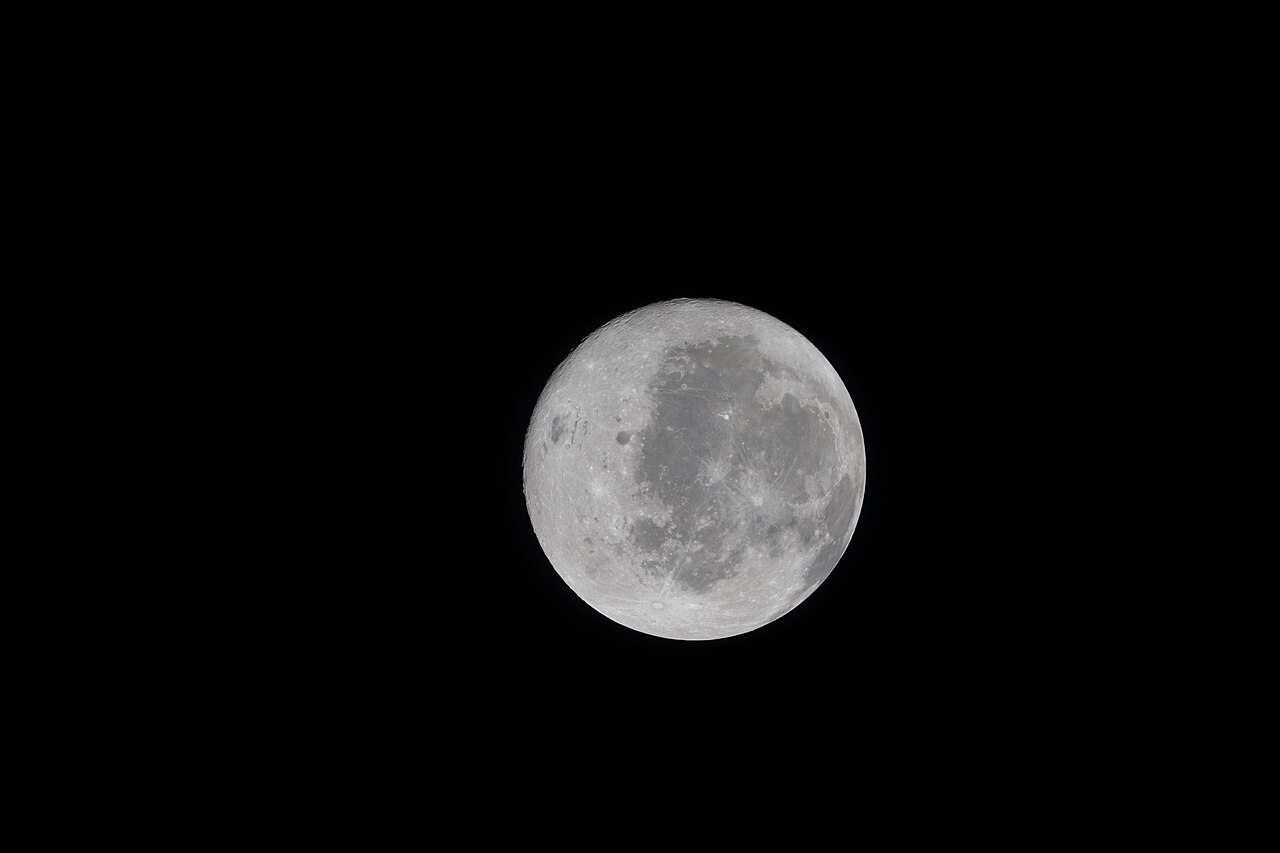 Nearside of the Moon from Artemis II